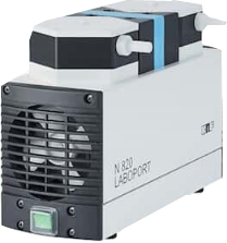 Laboratory Equipment-N820.3 FT, LABOPORT® N 820.3 FTP Diaphragm Vacuum Pump, 20 L-min, 6 torr; 230 VAC,